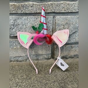 NWT Kids The Children’s Place Unicorn Holiday Headband - One Size